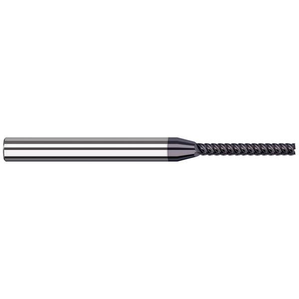 Harvey Tool End Mill for Exotic Alloys - Square, 0.0700", Length of Cut: 0.5700" 59070-C6